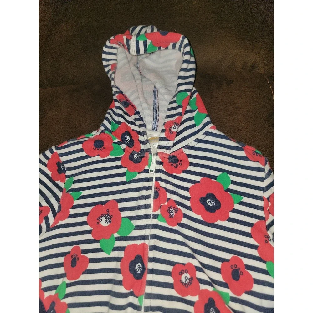 Gymboree‎ smart little lady floral sweatshirt size medium 7 8